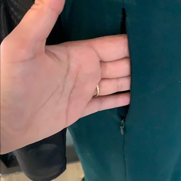 Colorblock Mesh Sleeve Dress - Picture 4 of 4